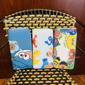 Sesame Street Long Wallet Purse Storage Bag Handbag Cute Fashion Cartoon - Picture 1 of 11