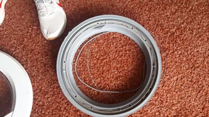 Gorenje WA 50105 S Waschmaschine Tür + Türdichtung BJ 2013 - Bild 1 von 4