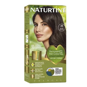 Naturtint Permanent Hair Colourant Natural Chestnut 4N 170ml - Picture 1 of 7