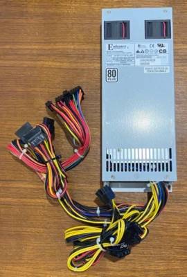 Enhance ENH-0840A 1U 400W EPS1U 20+4 Power Supply RoHS 80 Plus - Image 1 of 3