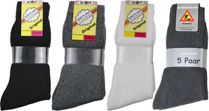 10 Paar Herren Sport Tennis Socken weiß / schwarz / grau / anthrazit uni Top - Bild 1 von 8