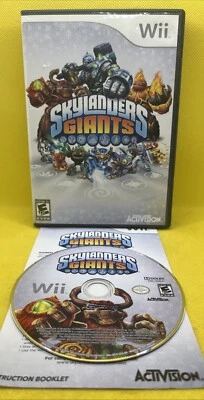 ✈️  Skylanders Giants (Nintendo Wii, 2012, Game, Art insert Only, Works Great) - Image 1 of 4