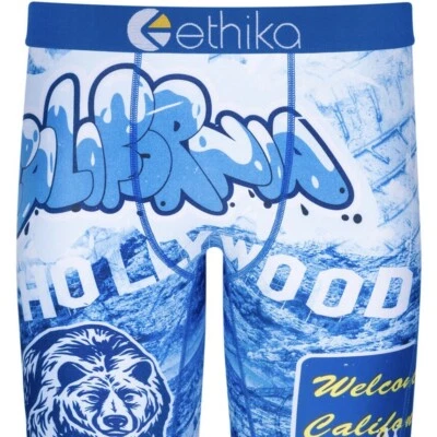 ETHIKA HOMBRE ROPA INTERIOR BÁSICA BOXER CALI RYDER AZUL Foto 1 de 3