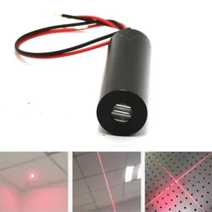 Modulo laser rosso croce linea punto 628nm 40mW 12mm rosso posizionamento laser lampada laser - Foto 1 di 6