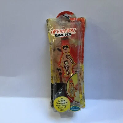 Operation Game Pen - Mini Game + Built In Tweezers The Original Hasbro Game 5Y + - Image 1 of 4
