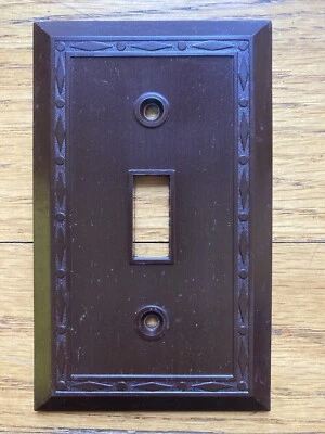 Vintage Bakelite Plate-Tumbler Switch *ART DECO* - Image 1 of 2