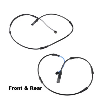 For BMW F10 528 535 Brake Pad Wear Sensor Kit Front+Rear 34356791958+34356791962 - Image 1 of 4