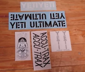 Yeti Ultimate Accu Trax decal set adesivi autocollant ステッ - Bild 1 von 2