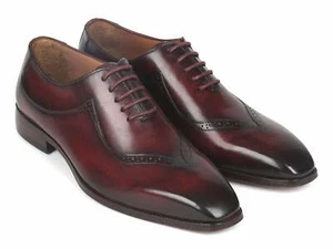 Paul Parkman Dark Bordeaux Handbemalte Herren Oxfrods (ID#35BRD25) - Bild 1 von 6