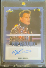 2015 Leaf Pop Century Signatures Blue CHRIS JERICHO BA-CJ1  Auto #1/10  RC