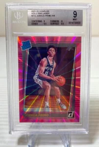 Donruss JOSHUA PRIMO SPURS 21-22 Rated Rookie PINK HOLO LASER #212 BGS-9 - Bild 1 von 2