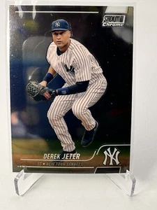 Derek Jeter 2022 Topps Stadium Chrome # 35; NY Yankees; The Captain - Picture 1 of 2