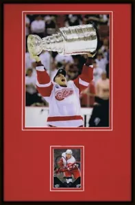 Valtteri Filppula Signed Framed 11x17 Photo Display Red Wings Stanley Cup - Picture 1 of 2