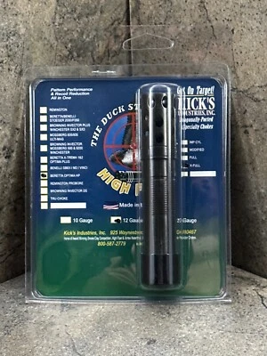 Tubo de estrangulamento Kick's High Flyer para Beretta Optima HP 12 ga aves aquáticas extra completo - Imagem 1 de 2