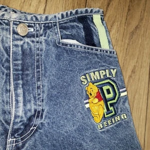 Genuine Disney Winnie the Pooh jeans boys girls Size Youth 8 100% cotton EUC!! - Picture 1 of 14