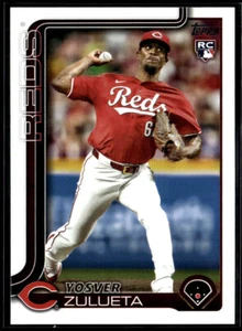 2025 Topps Series 2 Baseball #372 Yosver Zulueta - Cincinnati Reds RC - Picture 1 of 2