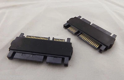 10pcs SATA 22P 7+15 Pin Male Plug to SATA 22 Pin 7+15P Male Convertor Adapter - Image 1 of 4