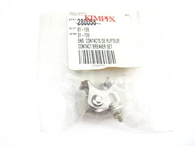 KIMPEX NOS SNOWMOBILE CONTACT BREAKER POINTS SET 01-139 280058 - Image 1 of 4