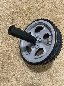 Everlast Ab Wheel Roller Core Fitness Trainer Abdominal Workout Equipment - Picture 1 of 5
