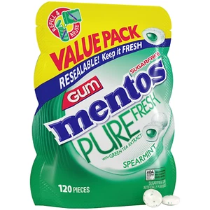 Pure Fresh Holiday Sugar-Free Chewing Gum with Xylitol, Spearmint, Holiday Chris - Picture 1 of 11