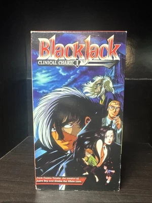 Black Jack Clinical Chart 1 VHS Tape 1996 Dubbed Anime Osamu Tezuka Please Read - Image 1 of 4