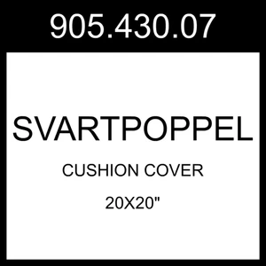 Funda Cojín IKEA SVARTPOPPEL Gris-Verde 20x20" 905.430.07 - Imagen 1 de 1