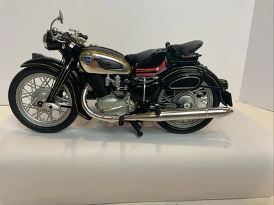 1/10 Schuco 1954 NSU Max Motorrad MIT Beiwagen Motorcycle Black  - Image 1 of 4