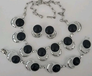 Estate Jewelry Parure 4 Pc Necklace Earrings Bracelet Sarah Coventry  A5 - Picture 1 of 9
