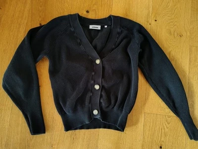 Schöne Strickjacke Minimum Schwarz XS - Bild 1 von 2