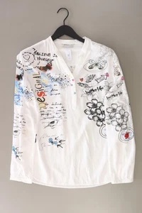 ✨ Desigual camicetta per le signore taglia 48, XXL bianco di cotone ✨ - Imagen 1 de 8