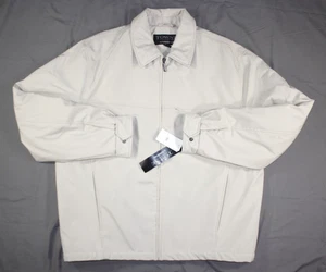 New London Fog Jacket Men's L Towne Collection Softshell Insulated Beige - Picture 1 of 13