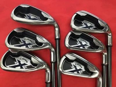 Callaway X-20 Iron Set 5-9,Pw 6pc Flex SR X Series 70i Graphite - Image 1 of 4