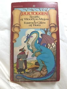 UNREAD 1975 Smith of Wootton Major & Farmer Giles of Ham JRR Tolkien Paperback - Picture 1 of 10