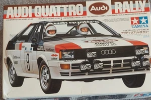 Tamiya 1/24 Audi Quattro Rally Sports Car Series No.36 24036 New Complete Sealed - Picture 1 of 3