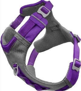 Kurgo Journey Air Dog Harness Lightweight Ripstop Fabric PURPLE & GRAY X-Large - Picture 1 of 4