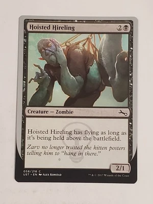 MTG Hoisted Hireling (Unstable/Black/C) - BGM - Image 1 of 2