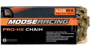 NEW MOOSE OFFROAD M575-00-120 /428 RXP Pro-MX Chain - Gold - 120 Links - Picture 1 of 2