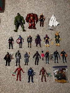 Marvel Legends Lote De 20 Piezas Hulk Fantastic Four Iron Man MCU BAF - Imagen 1 de 5
