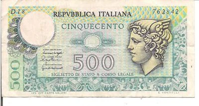 ITALY, 500 LIRE, 1976 - Image 1 of 2