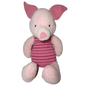 Juguete de peluche de lechón de peluche de 24" Disney Winnie The Pooh rosa cerdo frijoles en trasero - Imagen 1 de 4