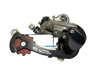 Shimano Tourney RD-TZ40 5/6/7 Speed Direct Mount MTB Rear Mech Derailleur USED - Picture 1 of 5