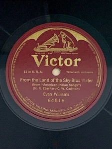 EVAN WILLIAMS: Land of the Sky Blue Water - 1915 - 64516 w/Original Sleeve - NM - Picture 1 of 2