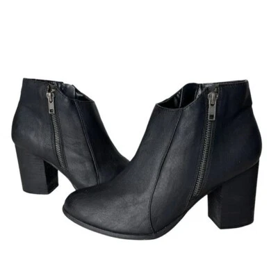 Women Diba Suede Ankle Boots Black SZ 9.5 M - Image 1 of 4