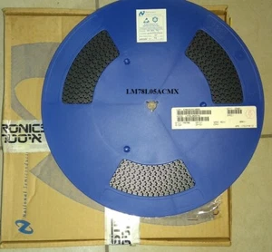 2500 piezas carrete semi completo nacional original LM78L05ACMX pos 5V 0.1A 8 pines SOIC-8 - Imagen 1 de 5