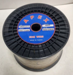 Apex Brass EDM Wire 0.25mm/0.010” 950N 13.2lbs NEW - Picture 1 of 2
