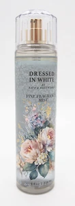 (A) Bath Body Works DRESSED IN WHITE Gardenia Birne Duftnebel Spray 8 Oz. Neu - Bild 1 von 8
