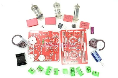 LM7806 6N3 SRPP Buffer DIY Kits for Preamplifier AMP Dual 180V-230V with 3 Tubes - Image 1 of 4
