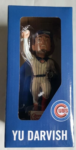 Chicago Cubs YU DARVISH Bobblehead "Super-Yu" Season Ticket Holder Gift Cover