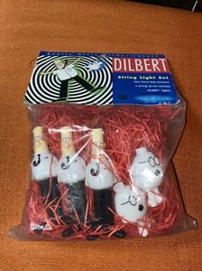 Brand New Dilbert Comic String Lights Set Of Ten - Rare Vintage NEW - Picture 1 of 8