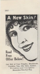 1927 Marvo Beauty Skin Care Print Ad 1920s Younger Complexion Broadway New York - Picture 1 of 2